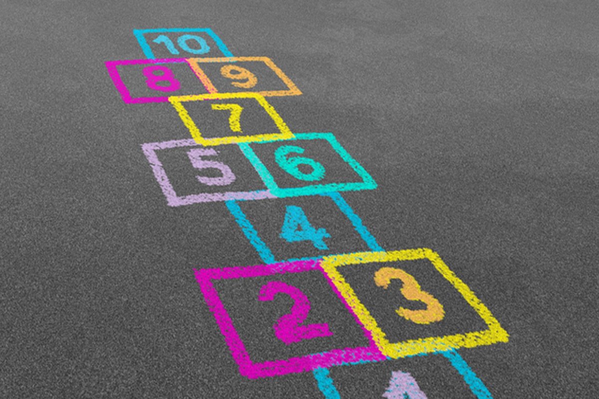 Детские классики на асфальте