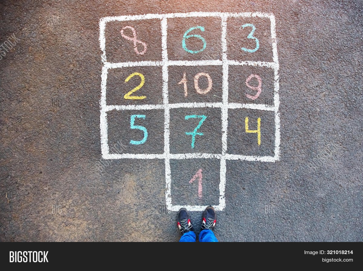 Задания с мелками