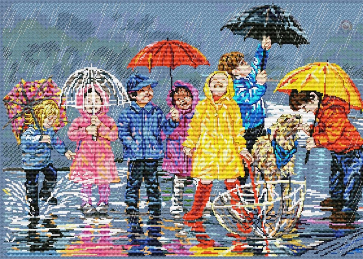 Дождь в деревне