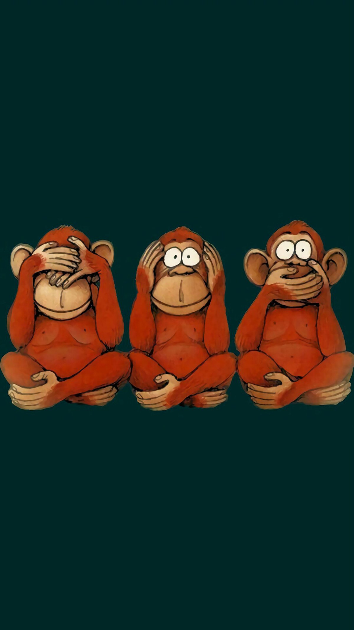 Три обезьянки