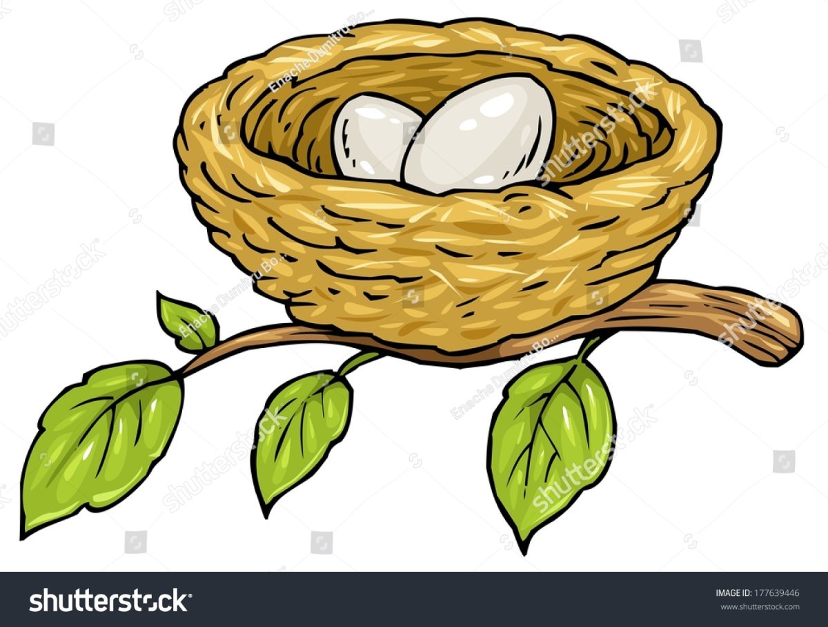 Нарисовать гнездо