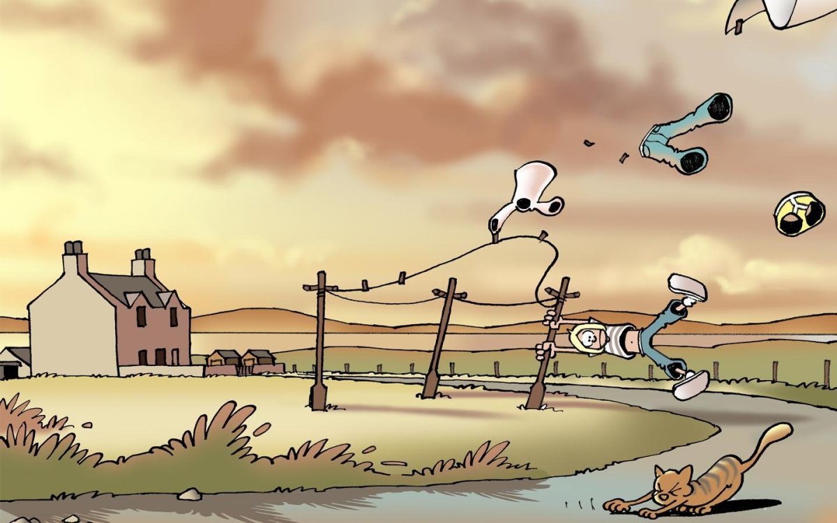 Ветер мультяшные