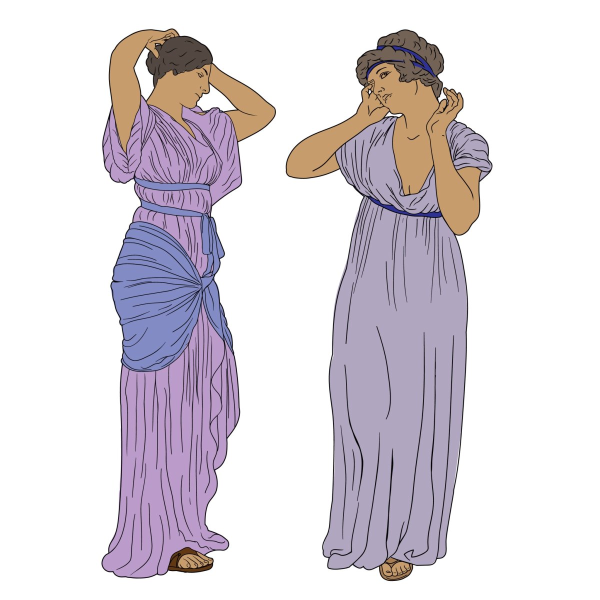 Зарисовки из древней Греции