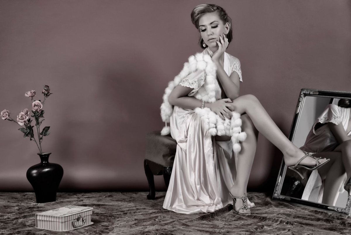 Фотосет в ретро стиле