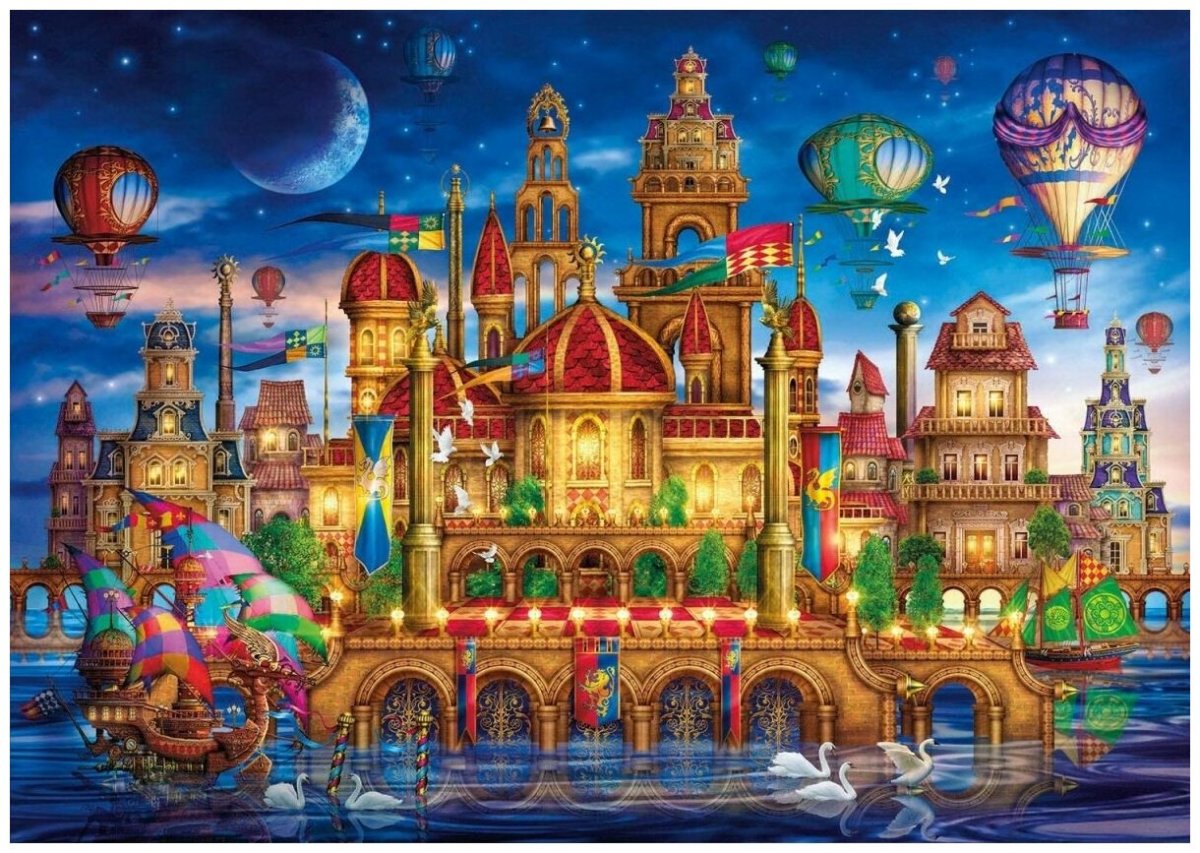 Мультяшный город