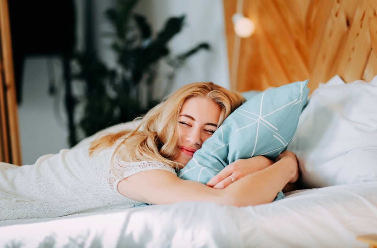 Девушка проснулась