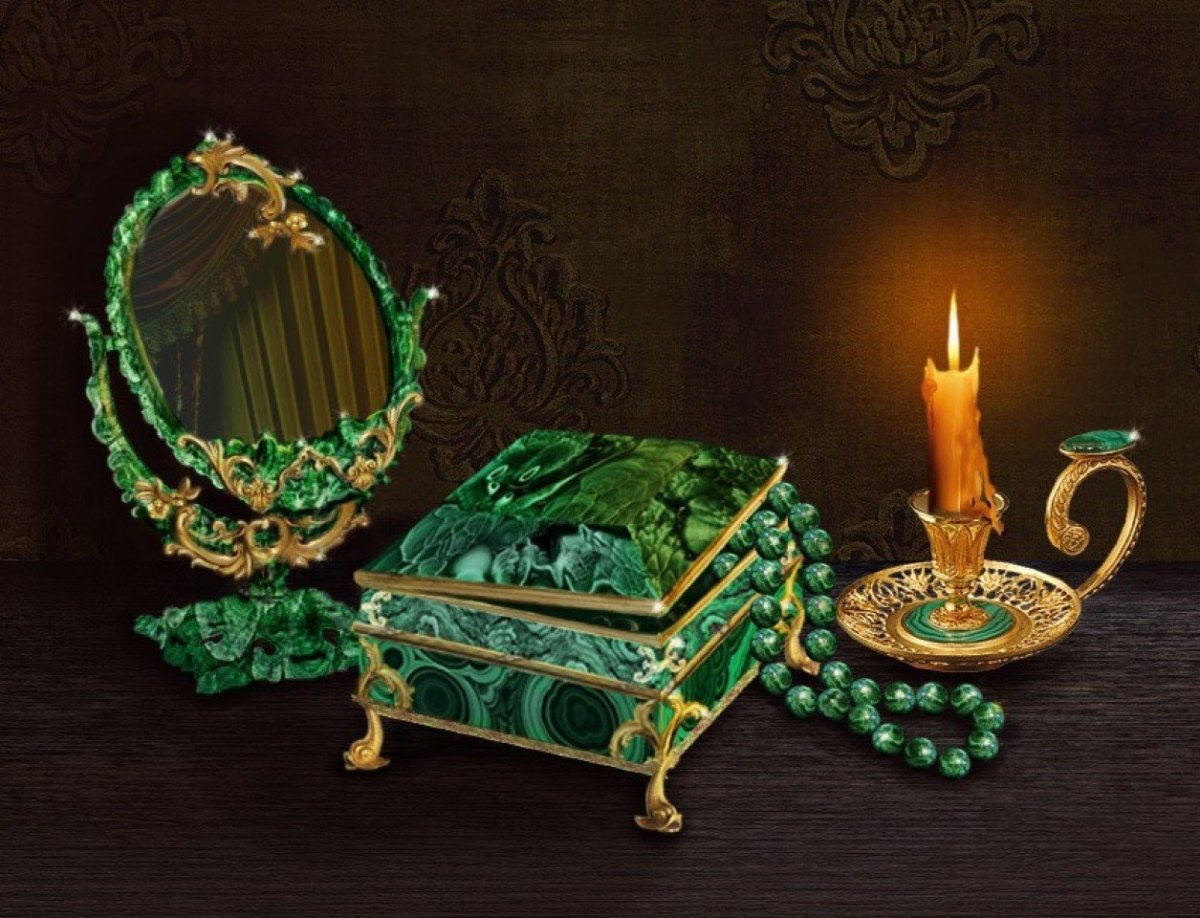 Малахитовый ларец Карандаева