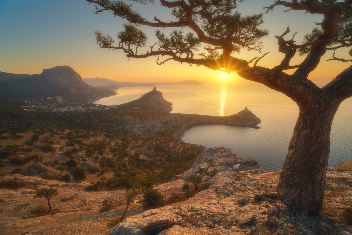 Коктебель ворота Карадаг