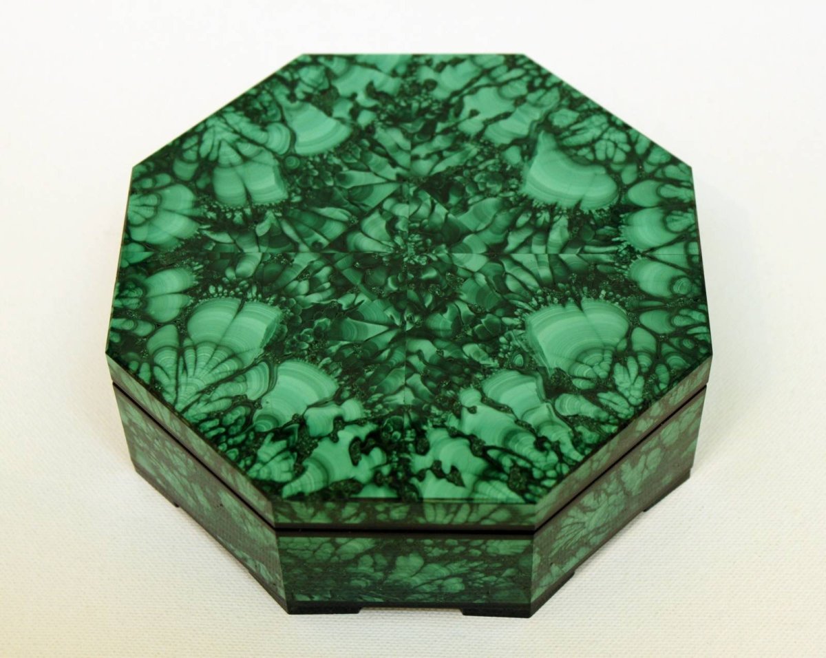 Малахит медь Малахитовая шкатулка