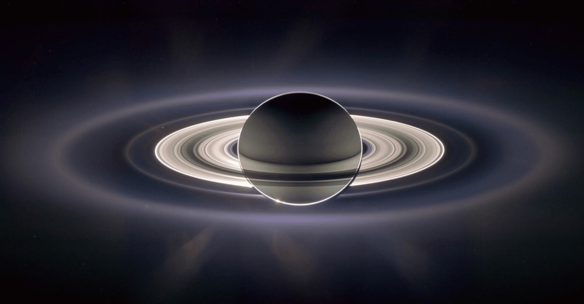 Планета Сатурн и кольца Сатурна