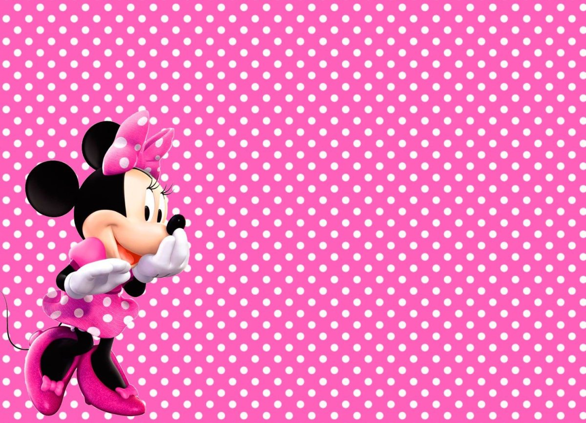 Фон с микимаусами