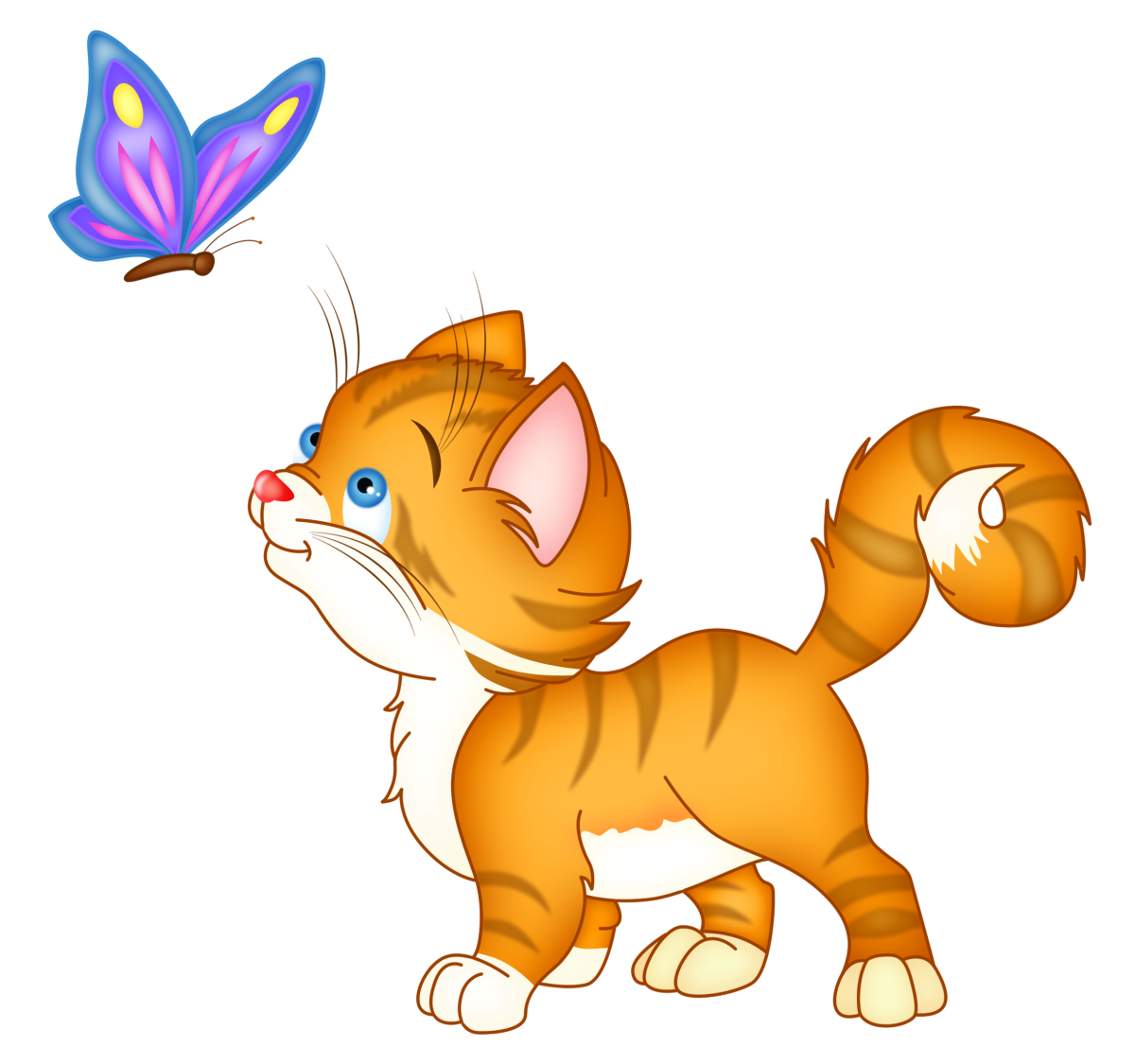 Кошка мультяшка