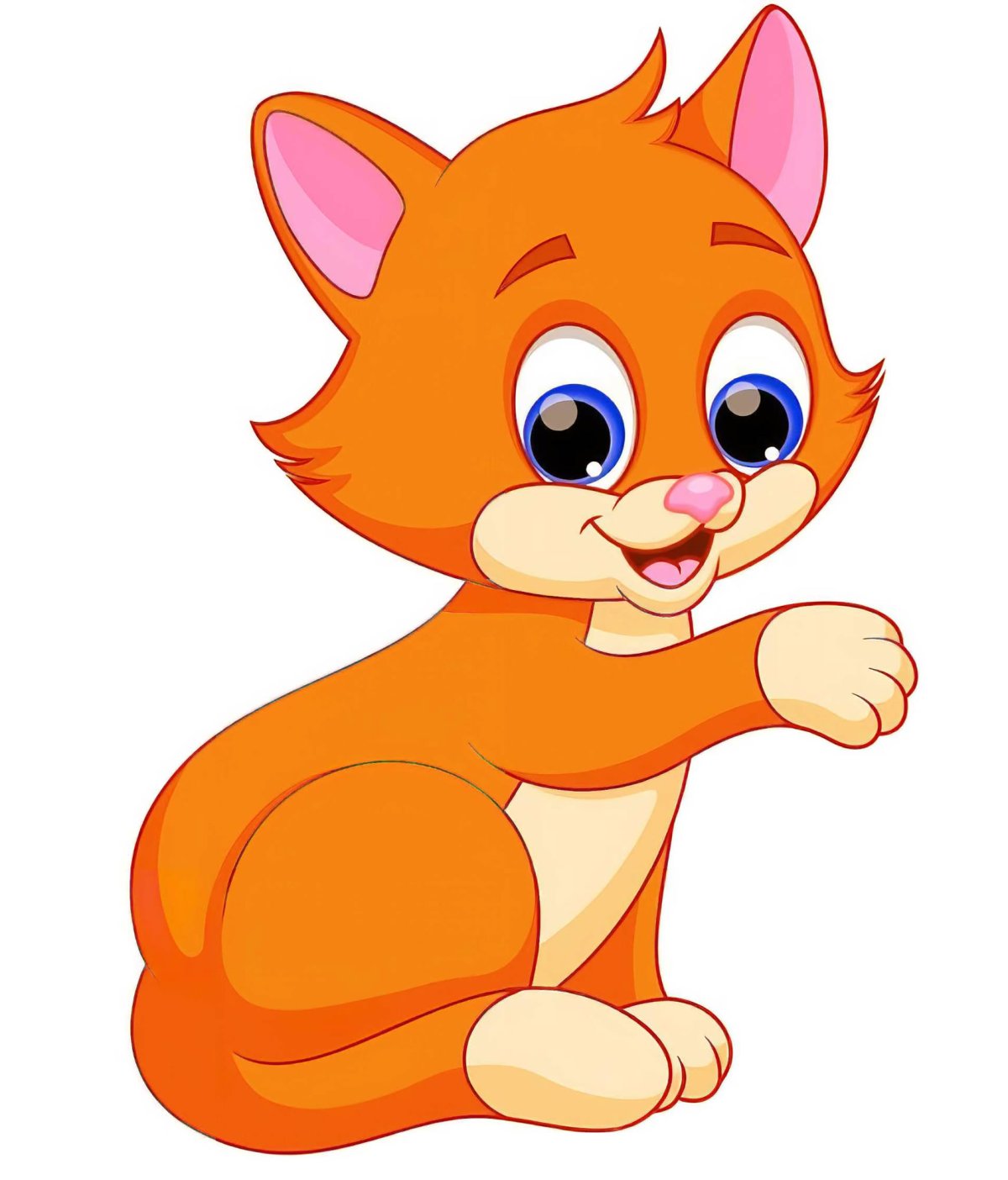 Котята в корзинке живопись