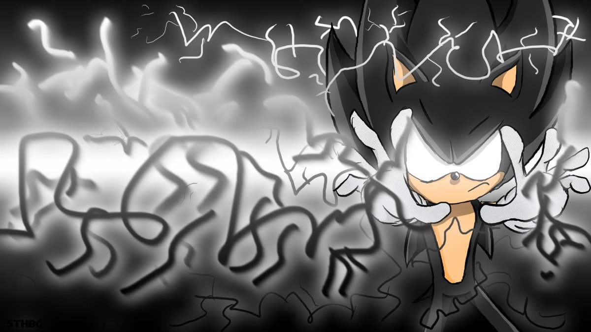 Обои дарк Соник