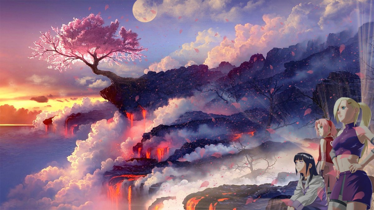 Аниме пейзаж