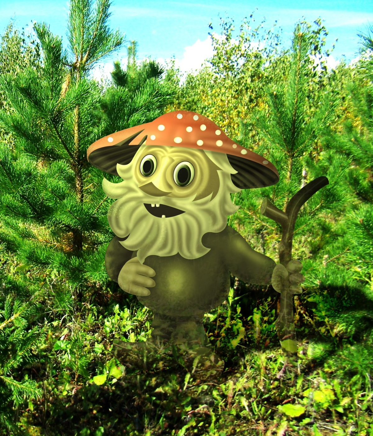 Старичок Лесовичок ау