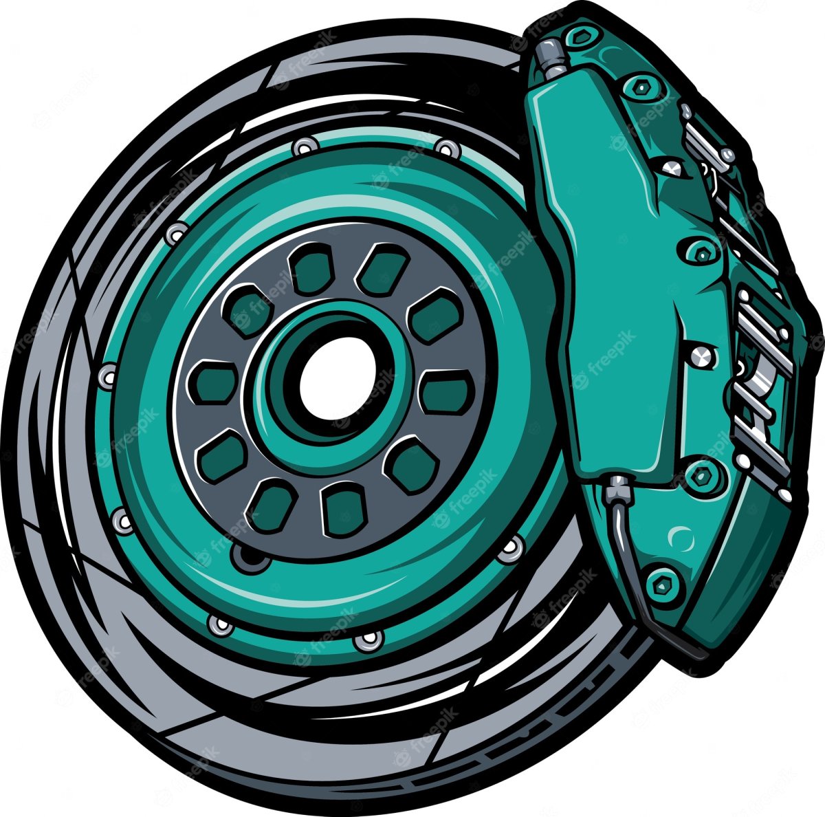 Логотип тормоза