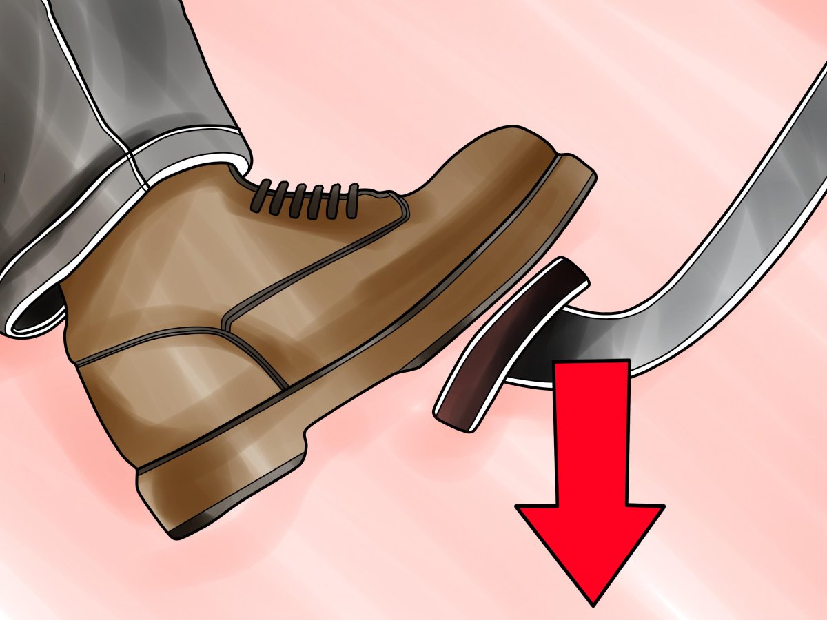 Нажата педаль