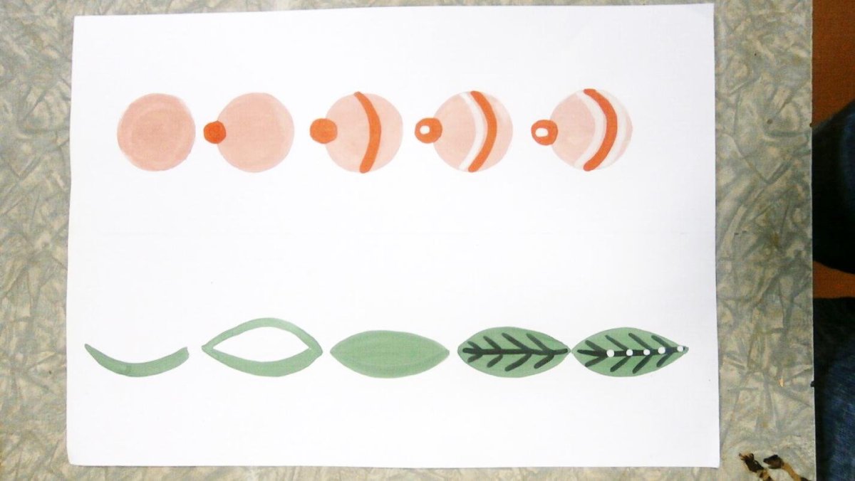 Городецкая роспись из Розанов и купавок