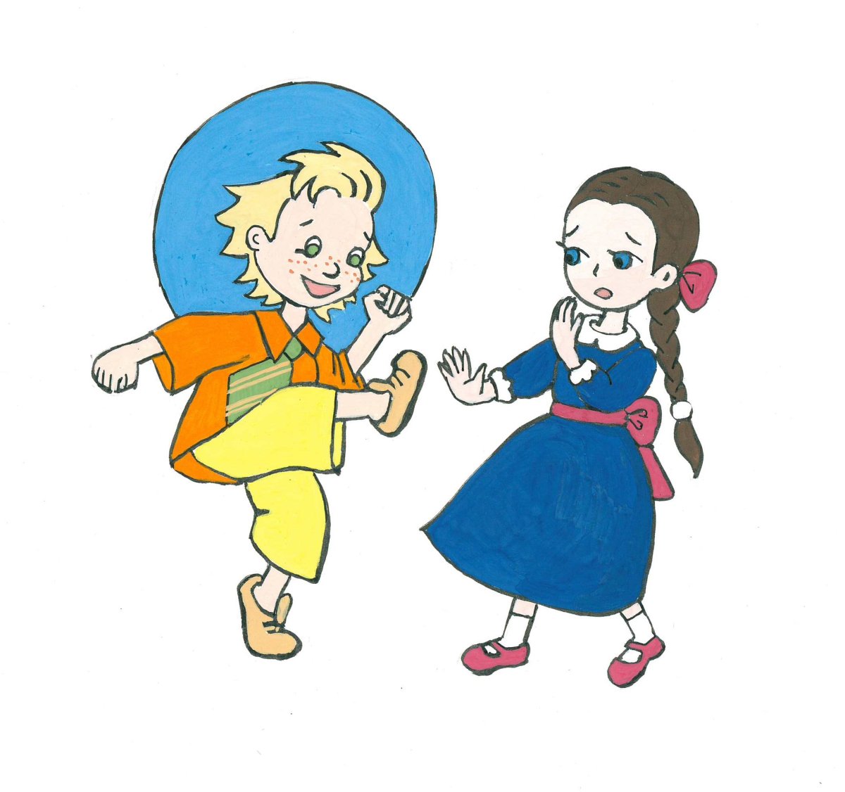 Незнайка и Синеглазка