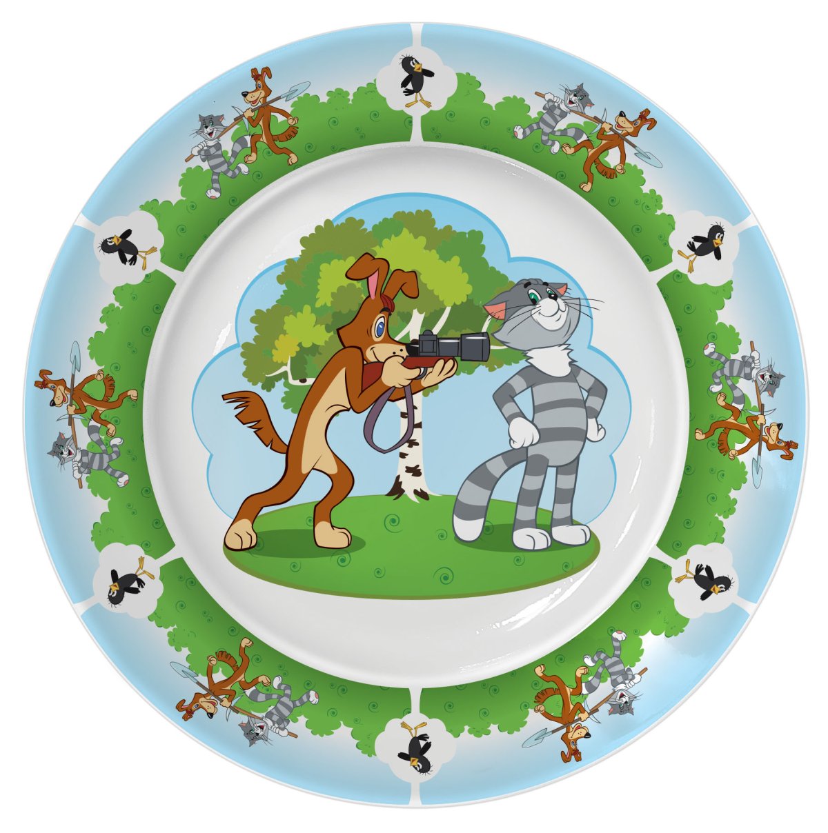 Тарелка Простоквашино