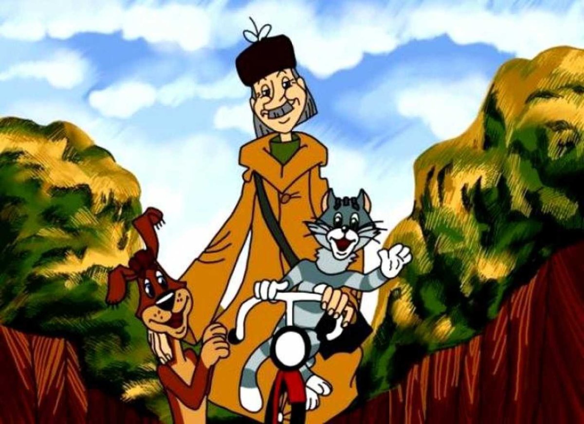 Дядя фёдор пёс и кот в деревне Простоквашино