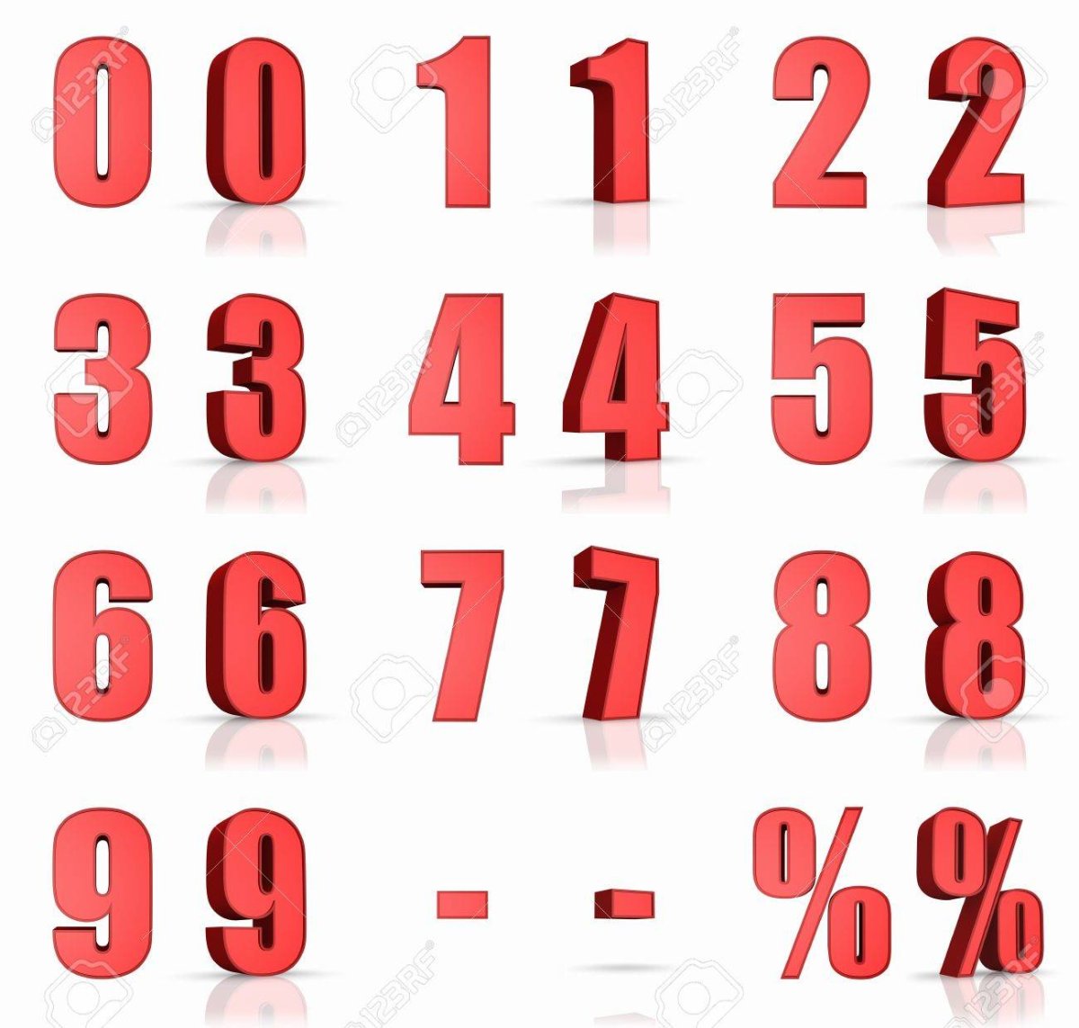 Красивые цифры в кружочках