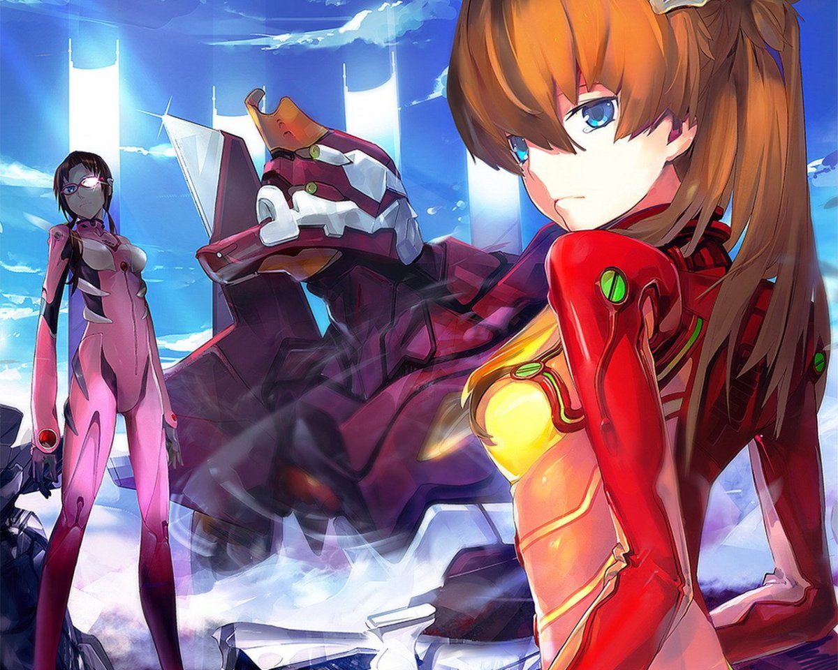 Евангелион аниме Постер