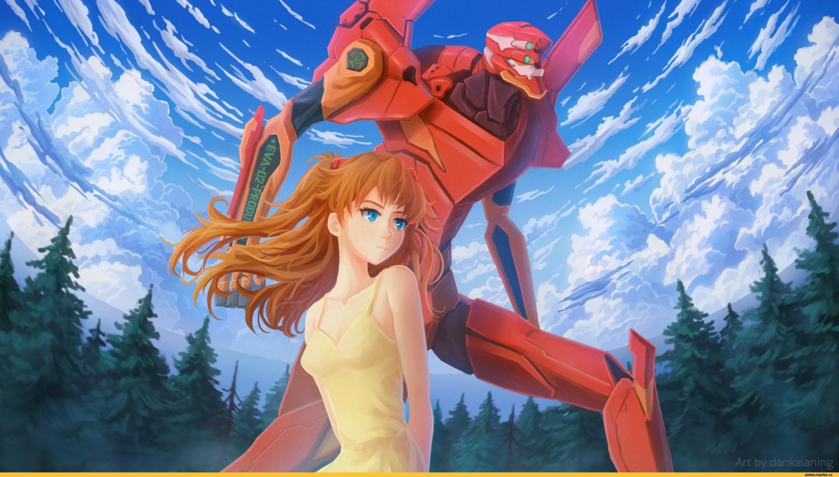 Евангелион Аска в Еве