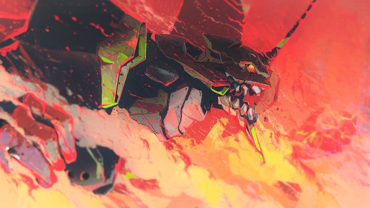 Евангелион арт 4к