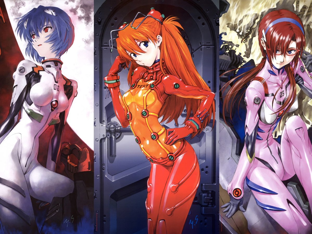 Аниме Евангелион ева 04