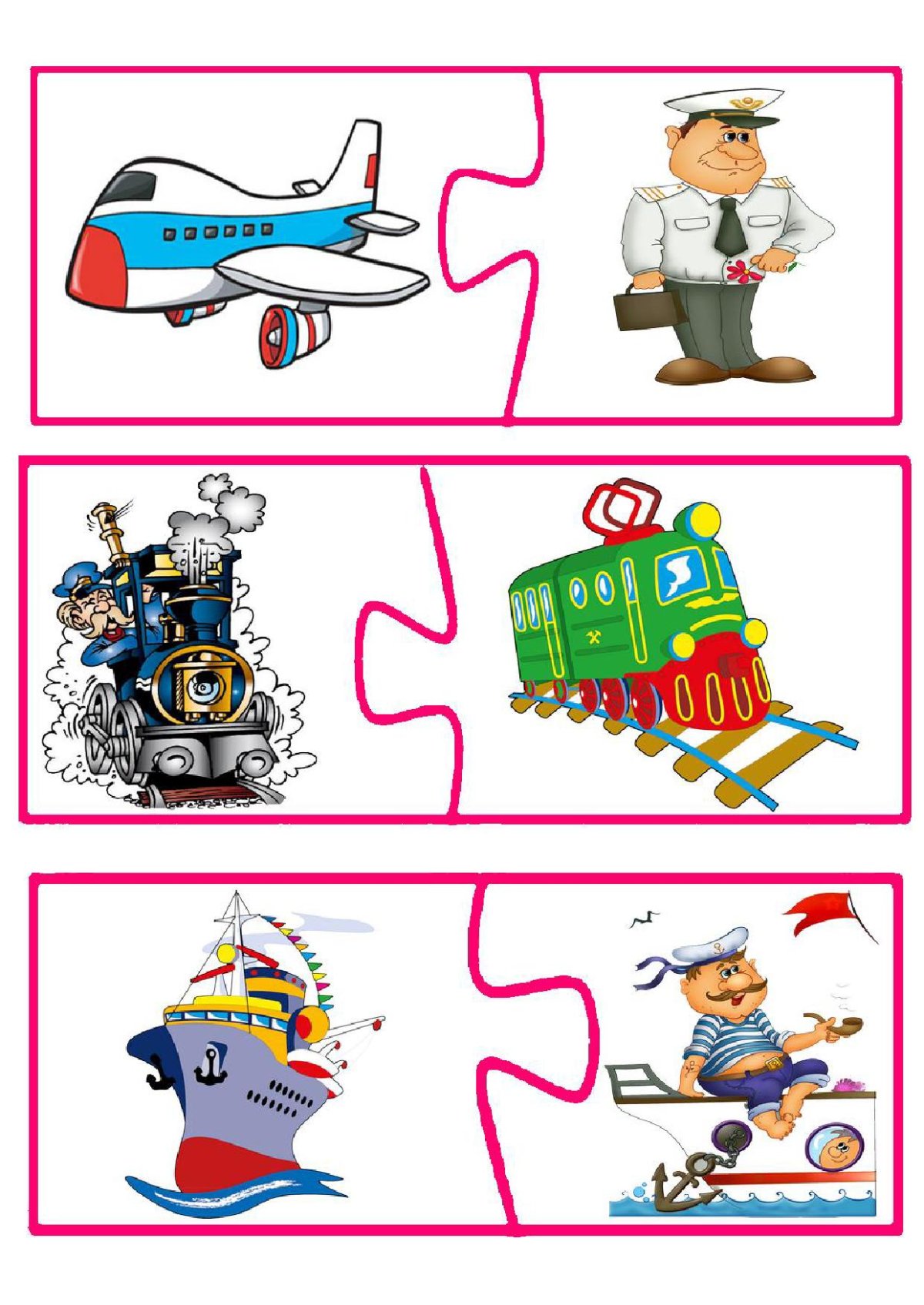 Дидактические пазлы для детей