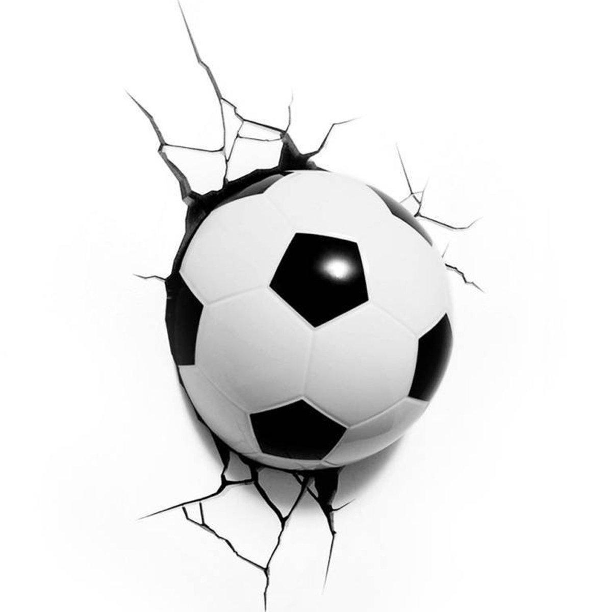 Футбольный мяч срисовать