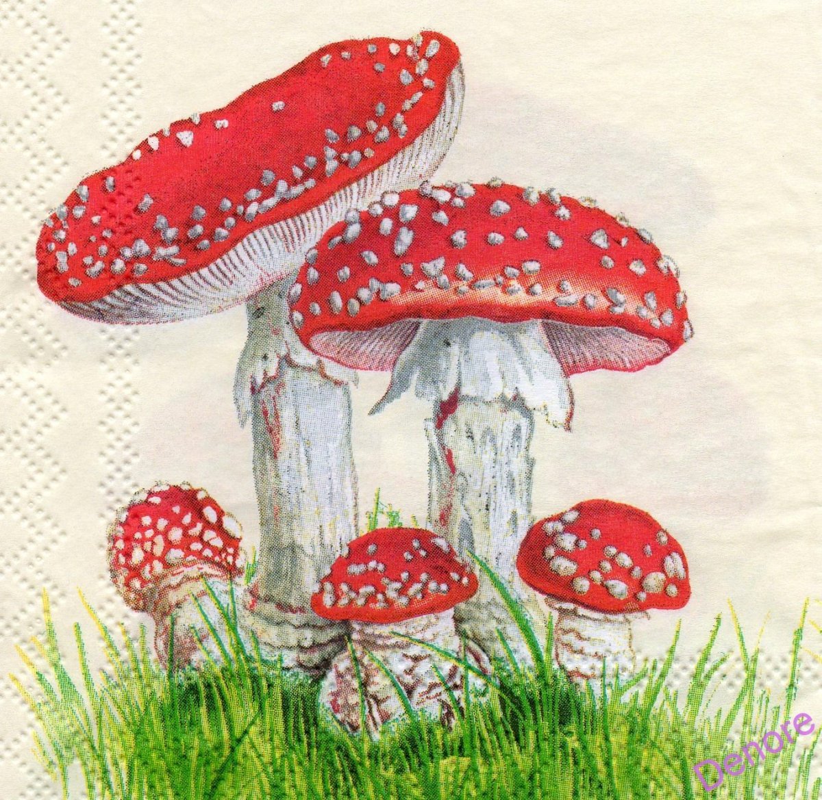 Мухомор эскиз