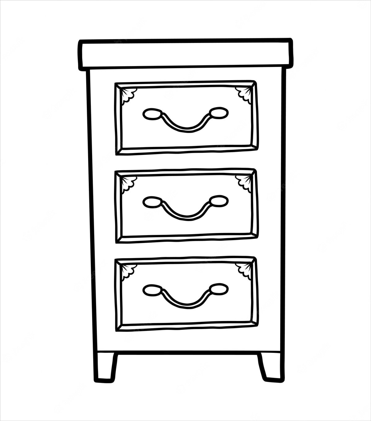 Комод мультяшный