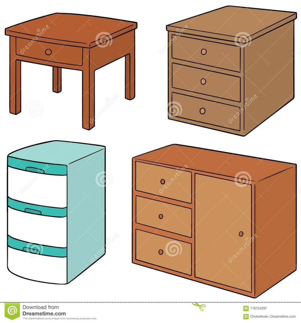 Комод мультяшный