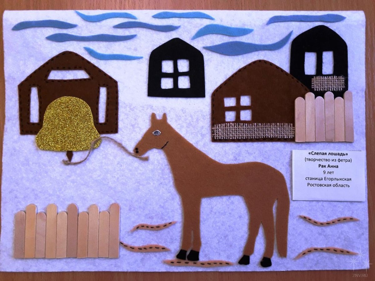 Лошадь творчество для дошкольников