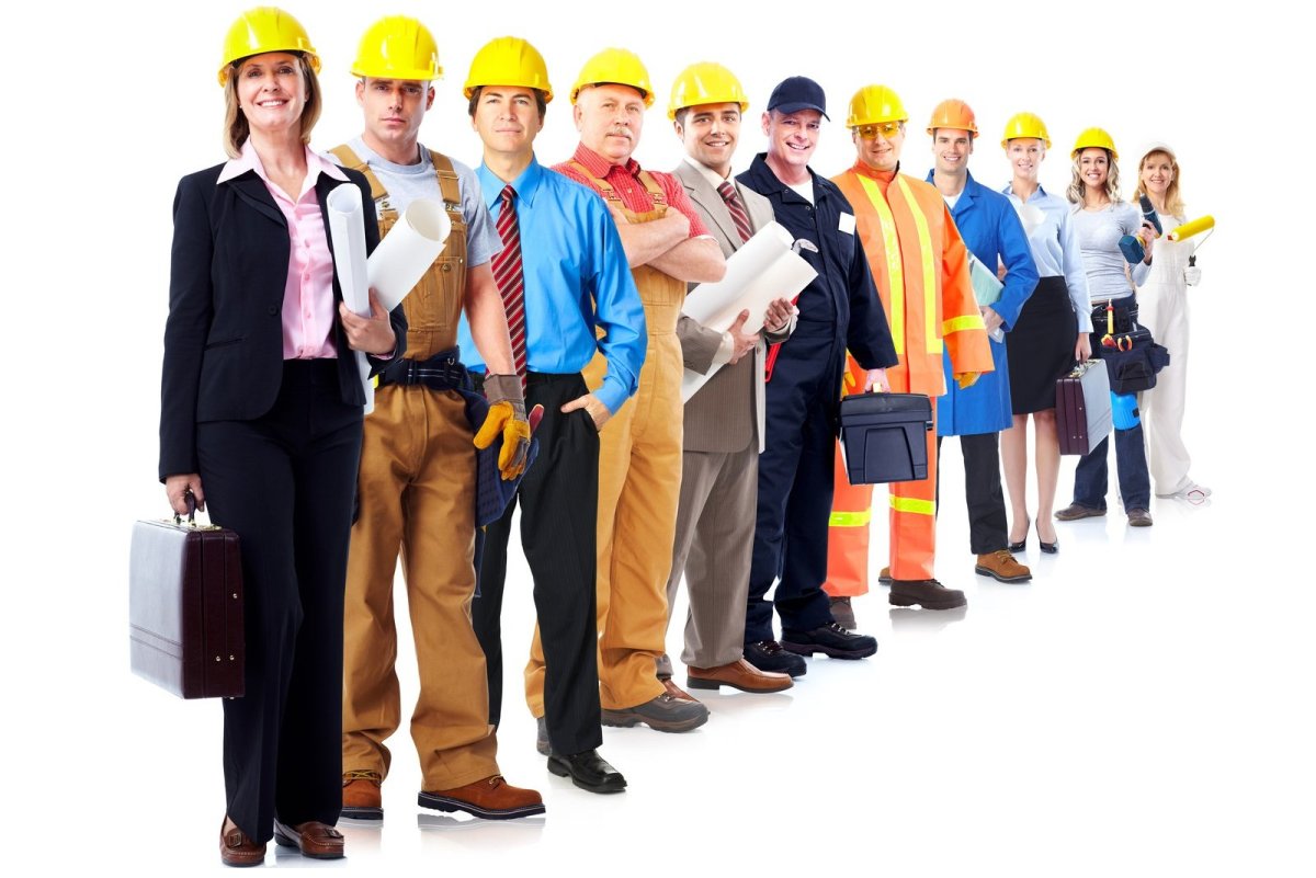 Рабочие разных профессий