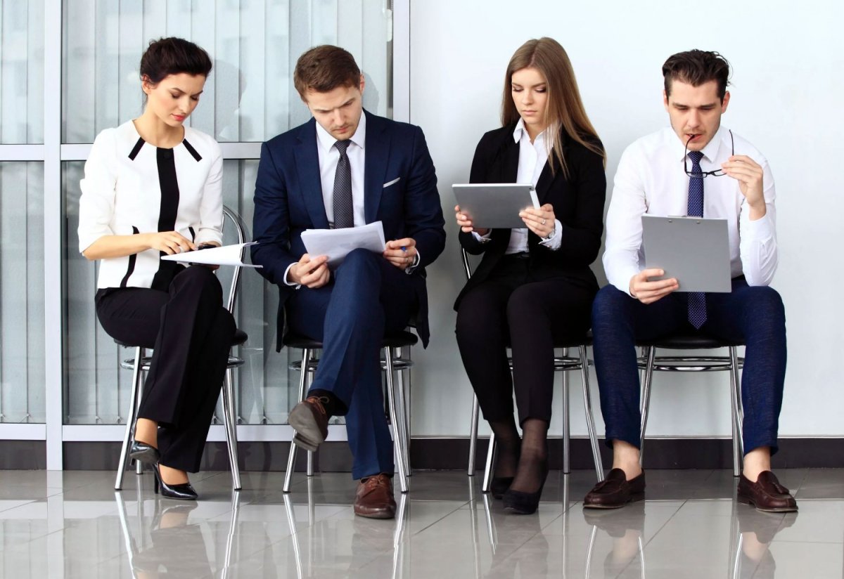 Человек на собеседовании