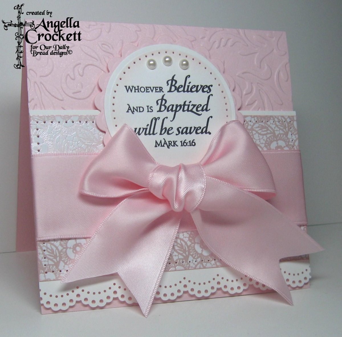 С крестинами девочки