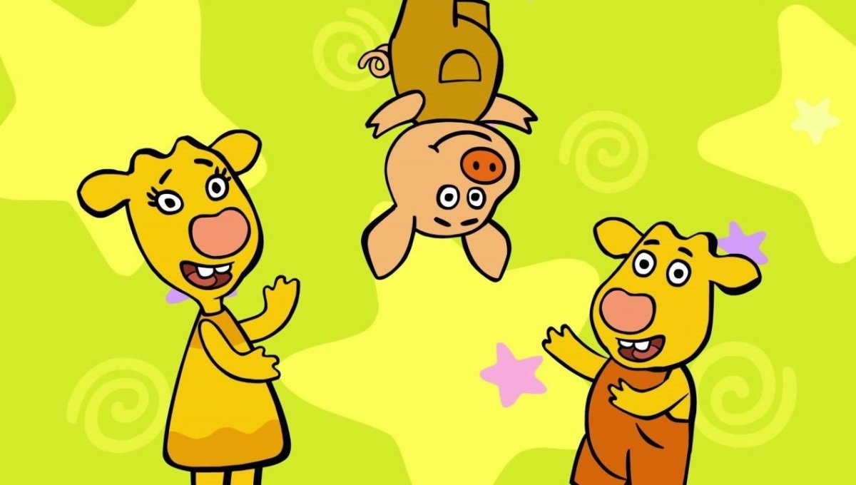 Мультик оранжевая корова