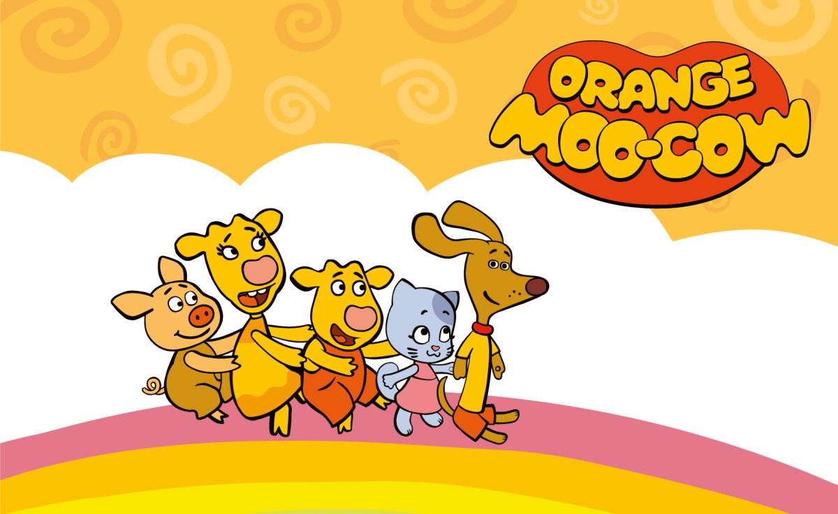 Оранжевая корова мультсериал кадры