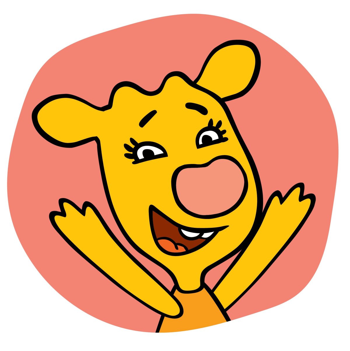 Оранжевая корова