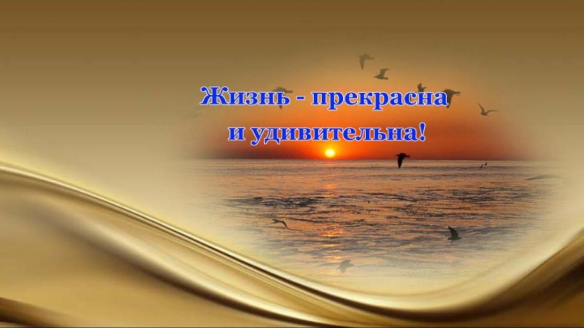 Жизнь прекрасна и удивительна