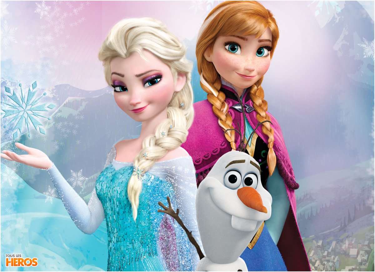 Эльза Анна и Олаф