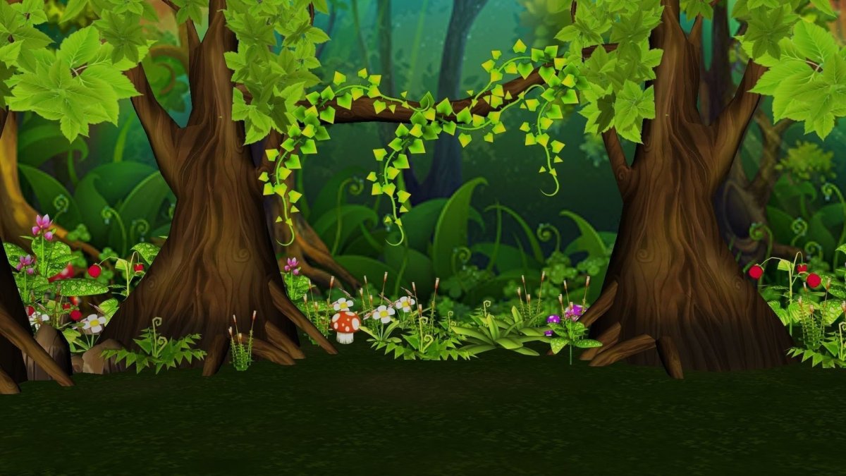 Сказочная Лесная Полянка