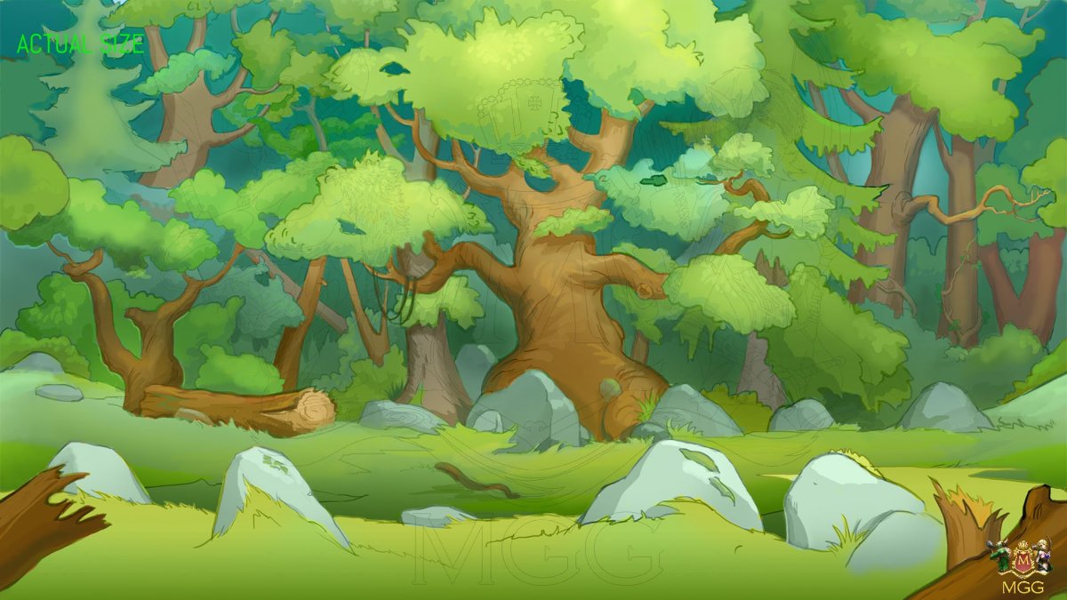 Сказочный фон