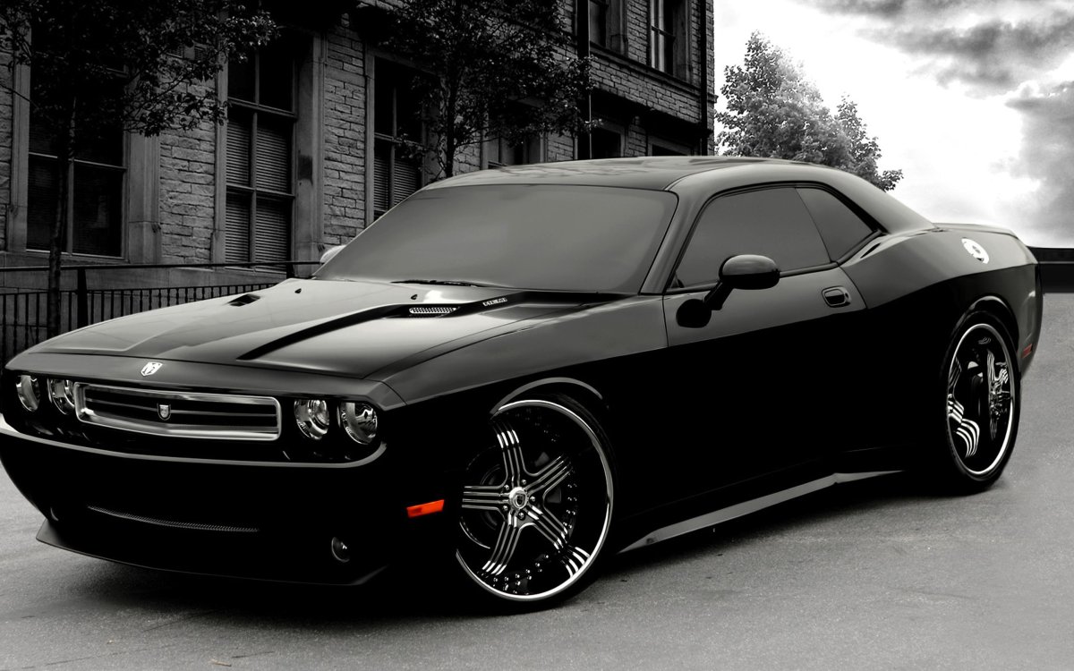 Dodge Challenger 4к