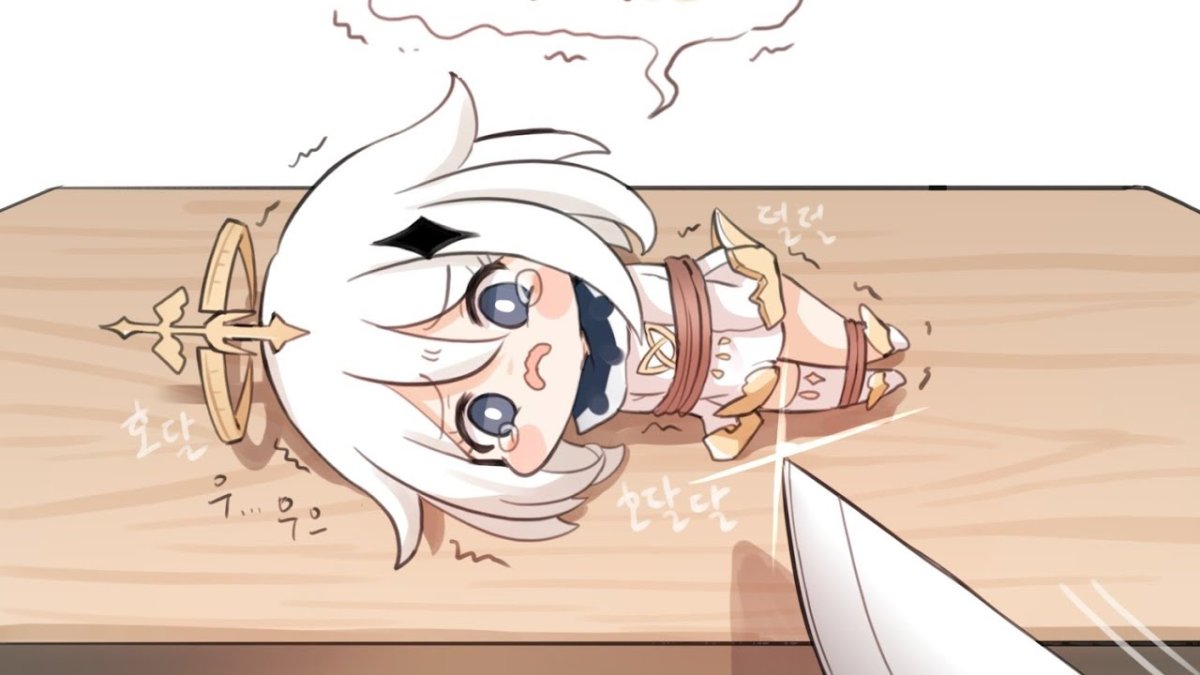 Паймон Геншин в полный рост