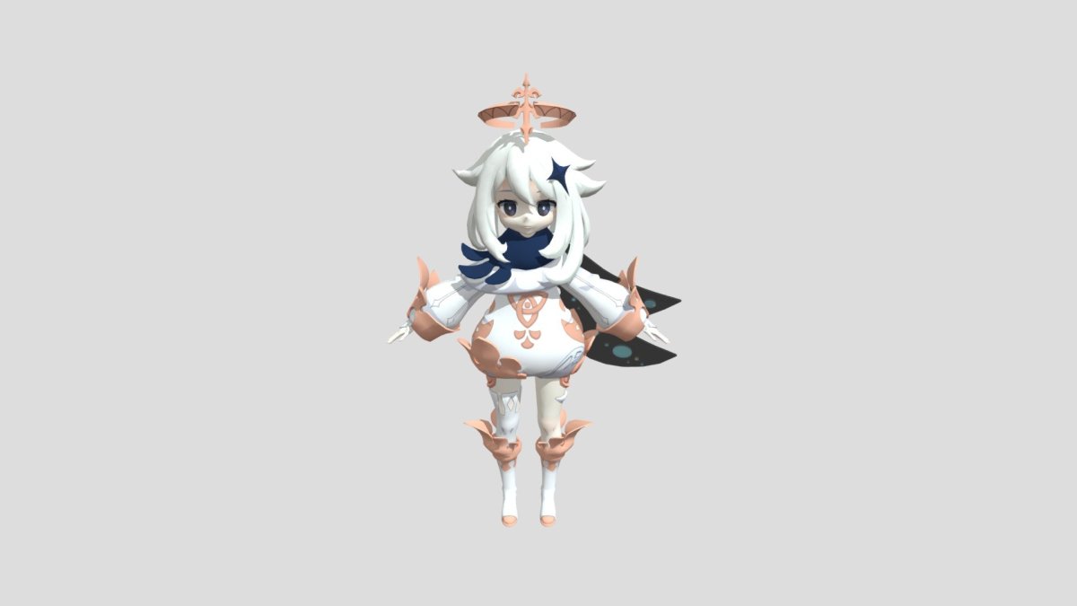 Геншин персонажи Паймон